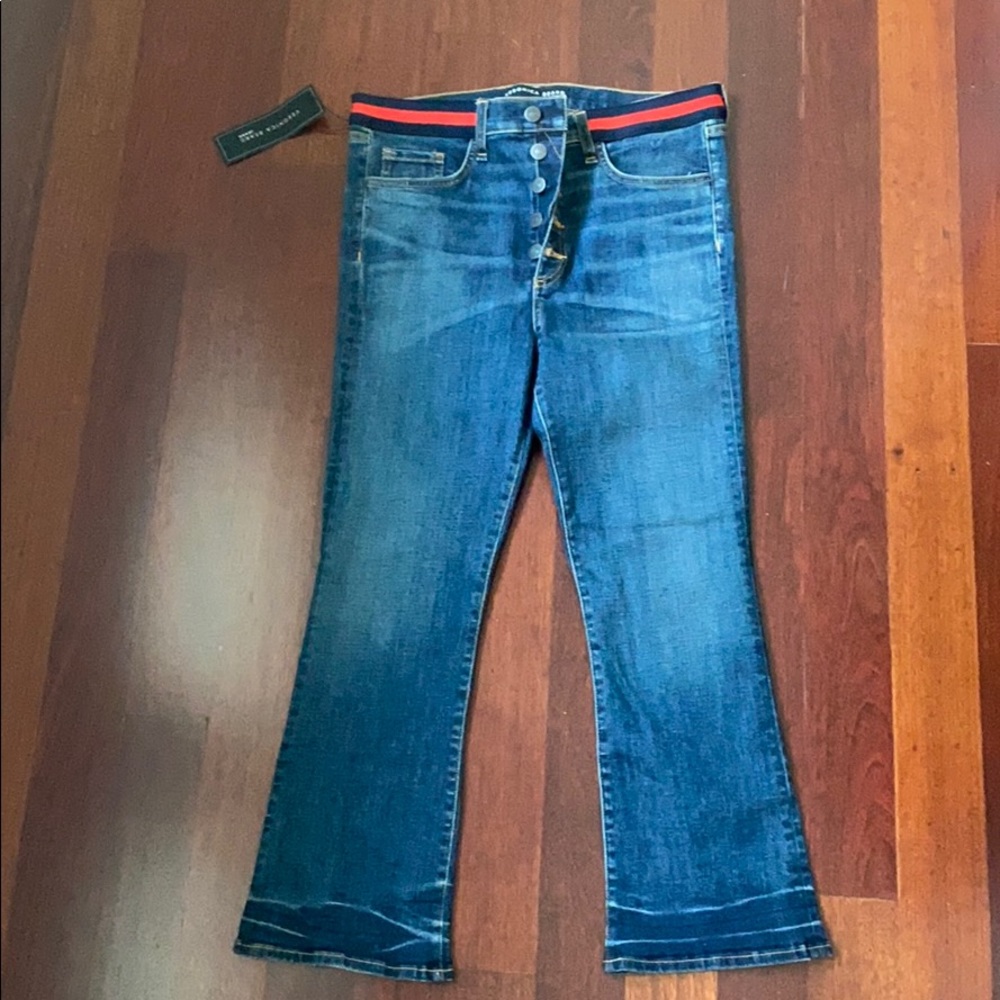 Veronica Bears cropped denim